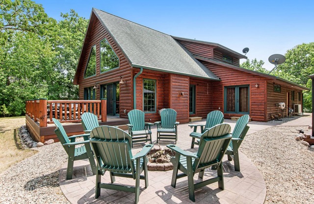 Rustic lakefront home with shared dock & boat slip, game room & stunning gazeebo