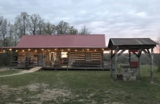 Rustic Log Cabin on private land, with ample gravel roads for horses and ATV’s.
