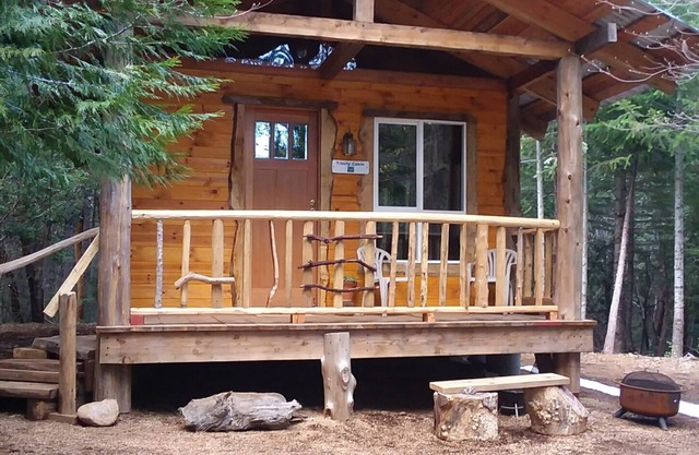 Rustic wilderness cabin on 200-acre eco-preserve