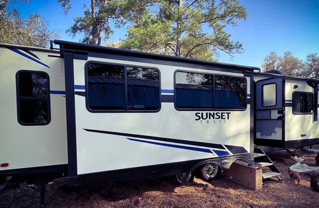 RV Glamping At Animal Sanctuary