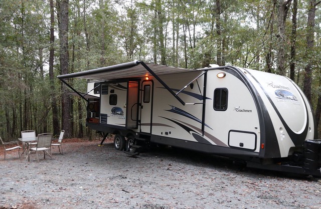 RV on 8.5 Acres along the Ocmulgee River