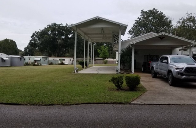 RV site on Withlacoochee bike trail 46 miles long