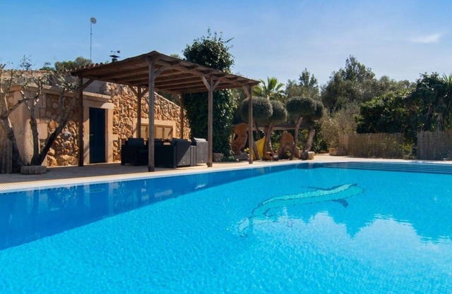 Sa Costa, air conditioning, big private pool, WiFi free, 14 Km beach Es Trenc