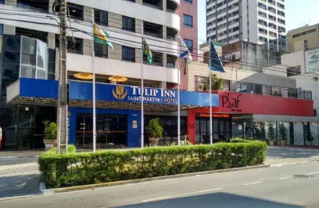 Saint Martin Flat Residence - com estacionamento - 1 quadra da Beira Mar