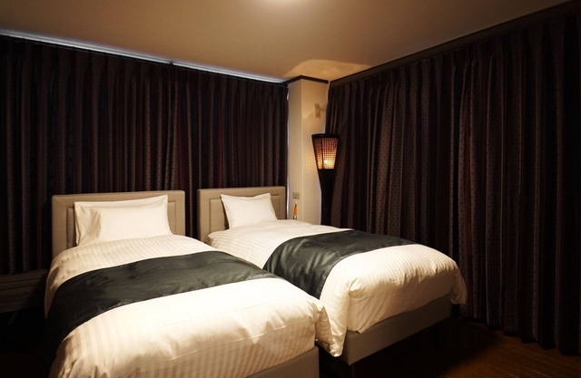 SakuraPiso Twin Bedroom Non-Smoking Standard No. 202 A stay-cation hotel in the center of Kagoshima City, ideal for business and sightseeing.