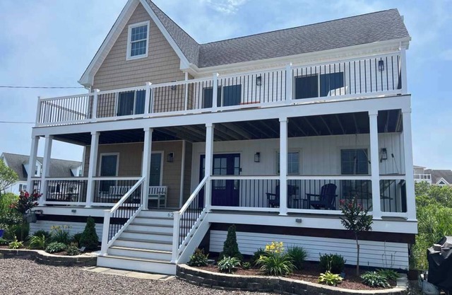 Saltwater Manor: Bay Front Home with Private Dock
