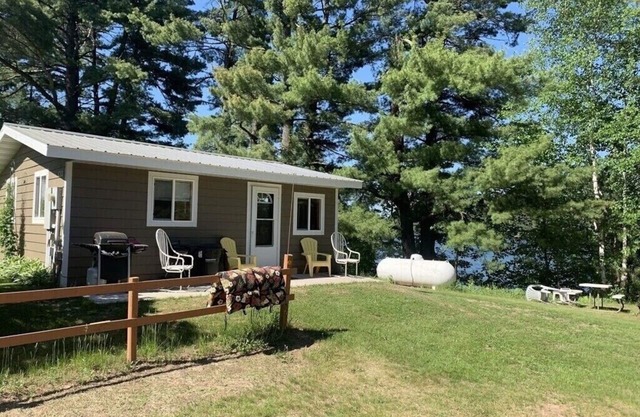 Sam’s Place Cabin 1 on Long Lake, near shoreline, quiet. Own dock available.