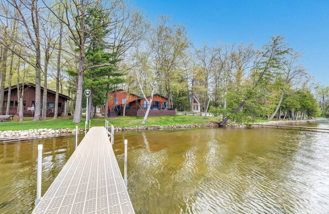 Sand Shoreline, Party Garage, Picturesque Sunsets, Dock