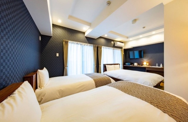 Scandinavian modern economy triple room stay with/Sapporo Hokkaidō