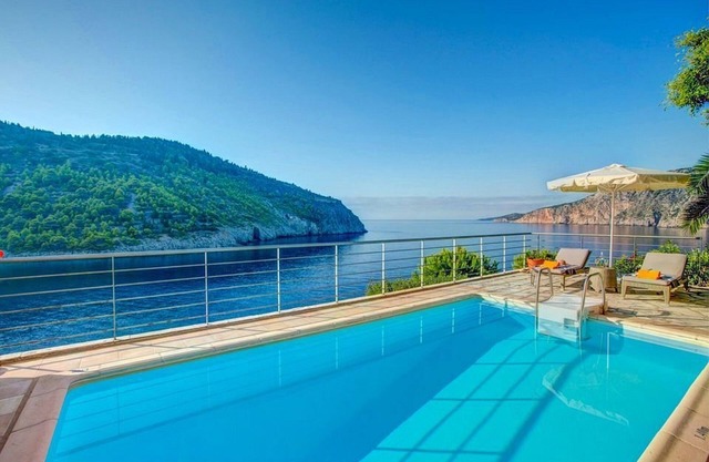 Seafront Kefalonia Villa | Villa Kazaana | 3 Bedrooms | Spectacular Sea Views