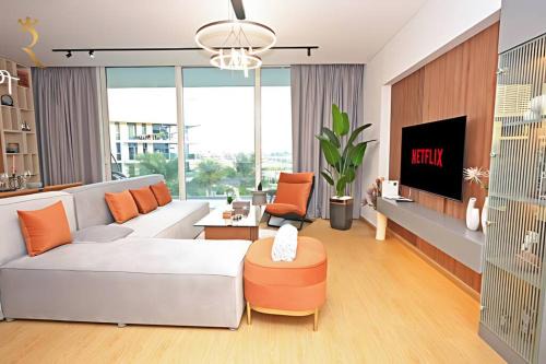 Seaside 1BR Retreat in Saadiyat Island - Pool, Gym & Near Saadiyat Beach & Louvre Abu Dhabi