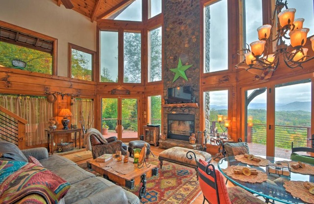 Secluded Nantahala Forest Refuge with Mountain Views