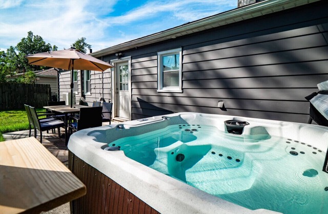 Secluded & Renovated Home With Backyard & Hot Tub!