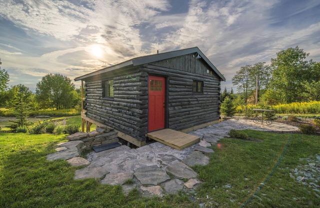 Secluded Summer Cabin Near Trails w/Firepit, Hot Tub & Stargazing Views!