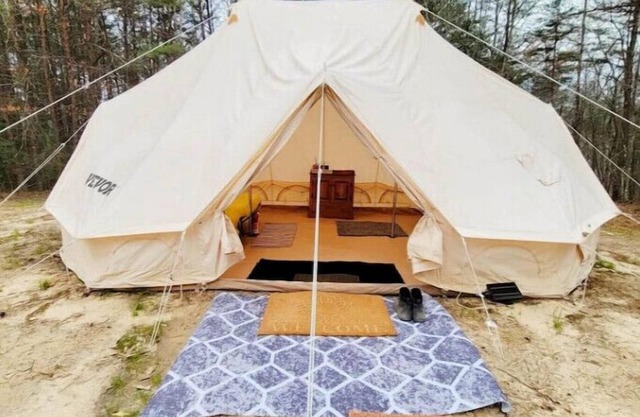 Secluded tent in Bankhead