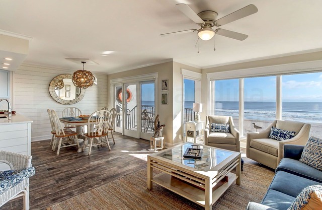 SECOND FLOOR END UNIT WITH DESIGNER TOUCHES AND FABULOUS OCEANFRONT VIEWS!