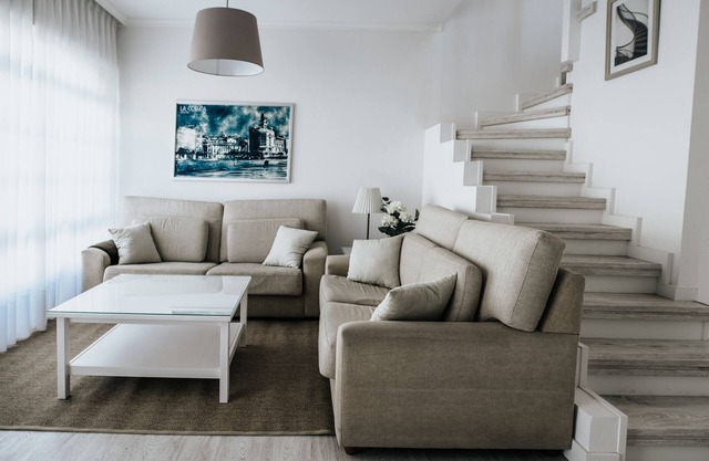 Semi-detached house 5 'walk from the beach