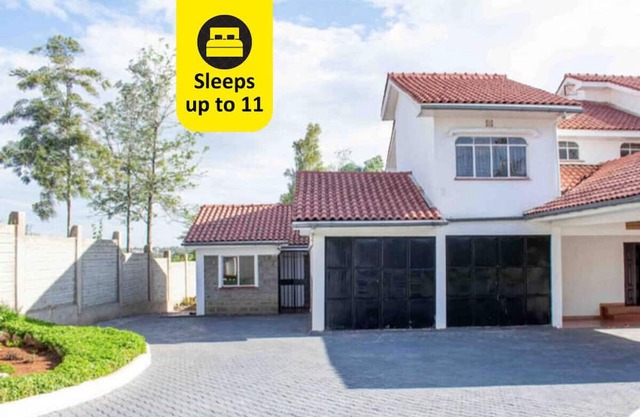 Serene 5BR Home with Jacuzzi and Garden in Mombasa Road