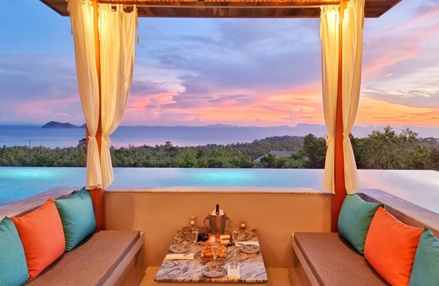 Shambhala, villa Deluxe & Spa, incredible sea view