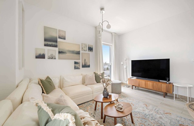 Silkhaus Canal view 3BDR+Maid | Near Ferrari World