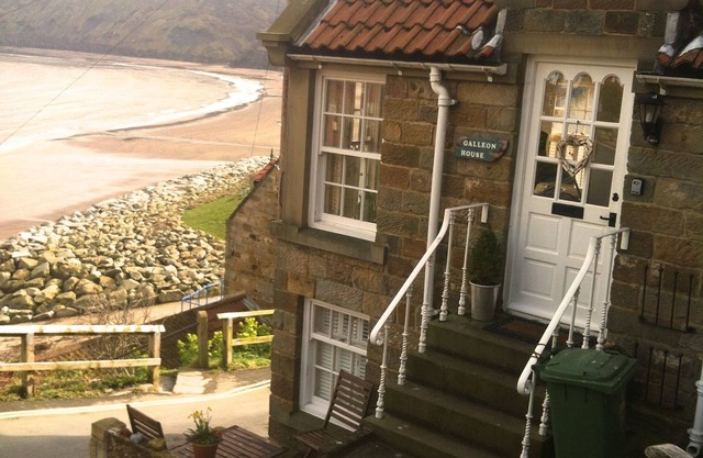 Situated in the heart of the village, within metres of the sea and sandy beach.