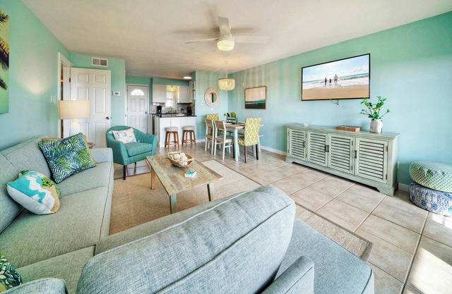 Sleeps 18, 2 Condos | Beach Access, Pool, Views, Tennis + Pickleball Courts