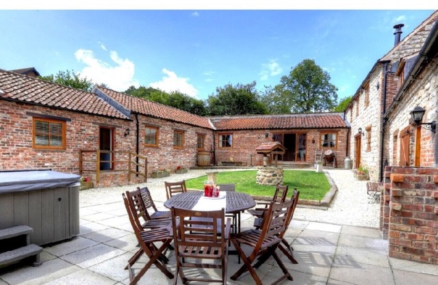 Sleeps 18 complex with private pub and hot tub - Please contact us for a price!