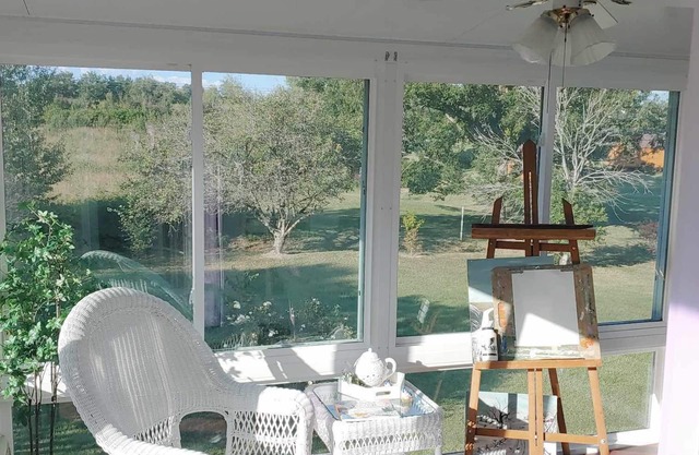 Sleeps up to 8 in a safe, quiet area