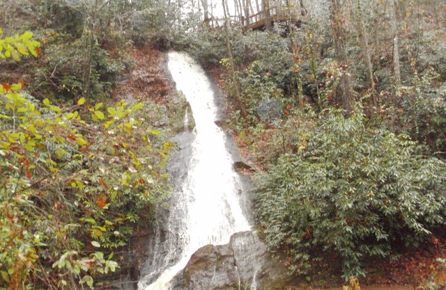 Small Cabin with 100' Private Waterfall on 24 Acres