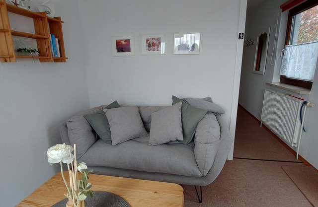 Small garden apartment by the sea