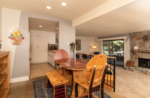 Snow Creek Condo with 2 Bedrooms, 2 Bathrooms and expanded ground level patio !!