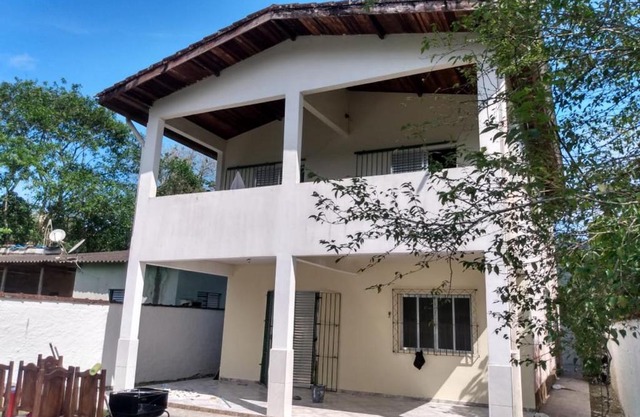 Sobrado no litoral de sp no meio da natureza com vista para serra do mar