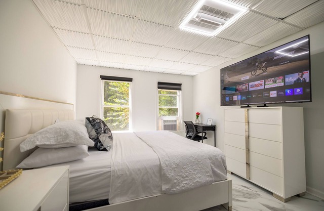 Solo Travelers' Private Riverside Suite Perfect for Business and Remote