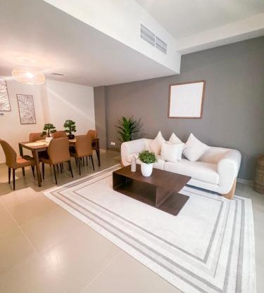 Spacious 2BR Duplex King & Twin Bedrooms Pacific Al Marjan Island