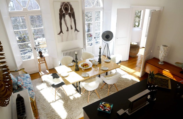 Spacious apt type 5 of 95m ², large volume, HEATED POOL