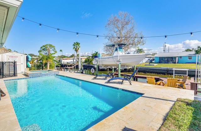 Spacious Canalfront Home w/Pool ~ 1/2 Mi to Beach