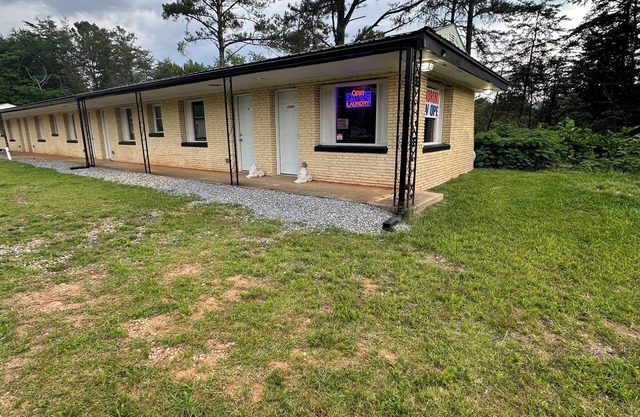 Spacious double sized motel room next door to Bar & Grill