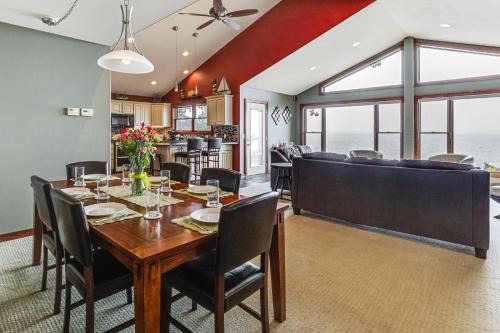 Spacious Edgerton Home with Private Beach and Views!