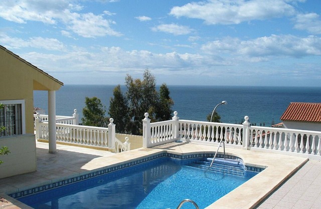 Spacious villa with fantastic sea view and private pool,