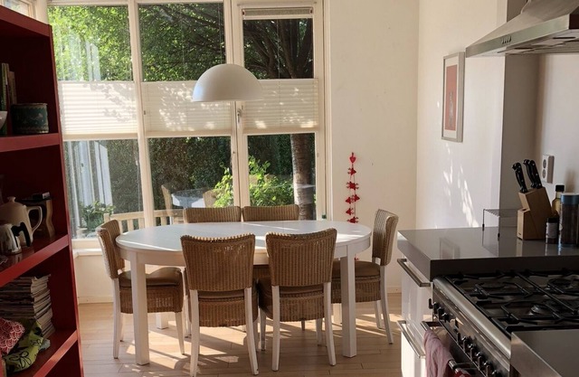 Spacious family home in ecological district near railway station
