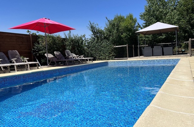 Spacious farmhouse with private pool and large garden
