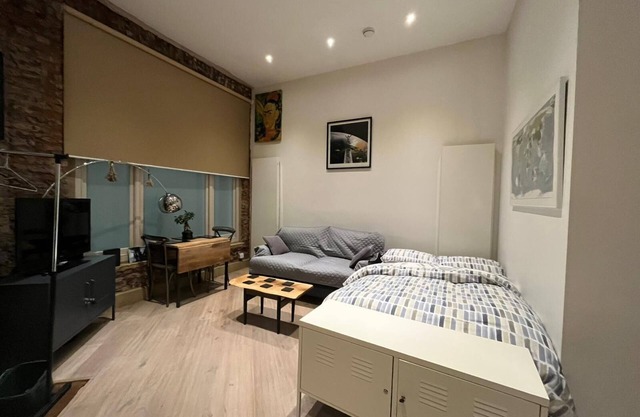 Spacious high ceiling studio