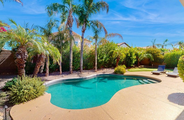 Spectacular 3,900-square-foot home with heated pool & putting green