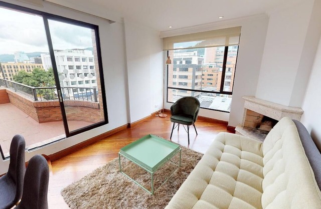 SPECTACULAR APARTMENT WITH FIREPLACE AND PRIVATE TERRACE