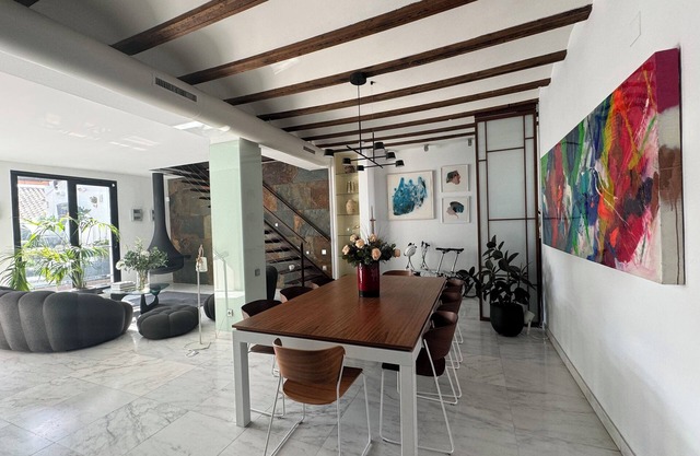 Spectacular & luxurious duplex penthouse steps away from Plaza de la Virgin