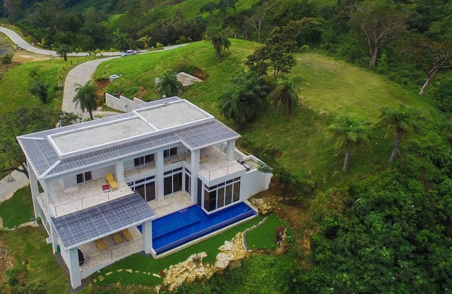 Spectacular views in gated community with private beach