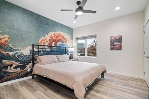 Spring at The Golden Goose including King Bed, Parking, Security and Laundry