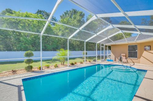 Spring Hill Home with Private Yard and Heated Pool!