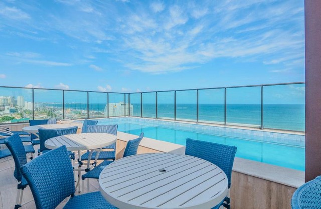 Stúdio com Wi-Fi próximo do mar com vista incrível