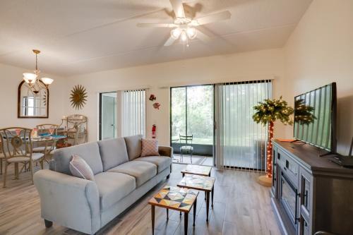 St Augustine Condo with Screened Porch, Pool Access!